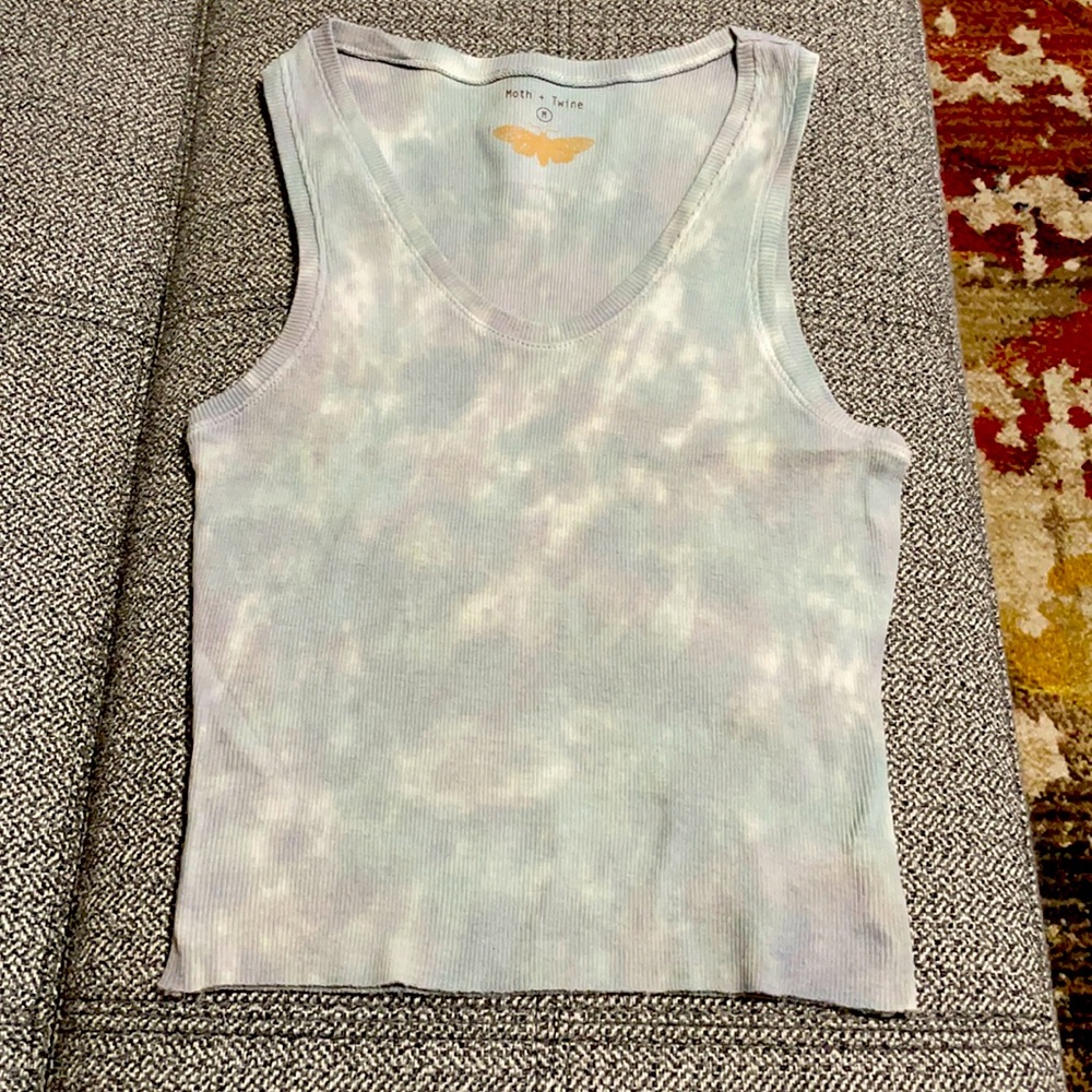 Moth + Twine Cropped Rib Tank New!